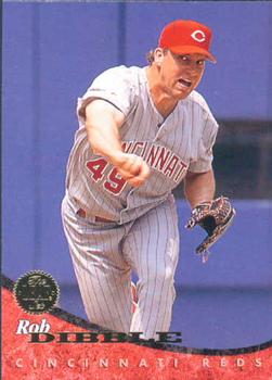 1994 Leaf #166 Rob Dibble Front