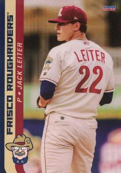 2023 Choice Frisco RoughRiders #01 Jack Leiter Front