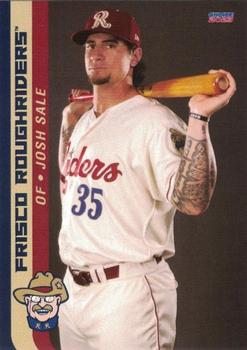 2023 Choice Frisco RoughRiders #20 Josh Sale Front