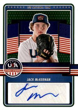 2023 Panini USA Baseball Stars & Stripes - 15U National Team Signatures #15U-JM Jack McKernan Front