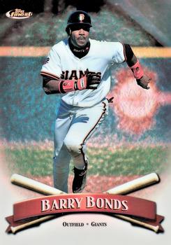 1998 Finest - Box Toppers Refractors (Series Two) #6 Barry Bonds Front