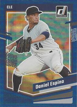 2023 Donruss - Holo Blue #98 Daniel Espino Front