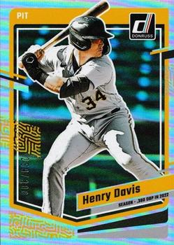 2023 Donruss - Season Stat Line #112 Henry Davis Front