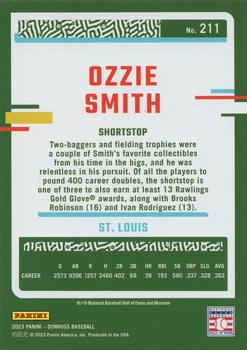 2023 Donruss - One Hundred #211 Ozzie Smith Back