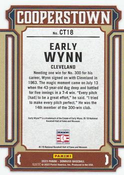 2023 Donruss - Cooperstown Vector #CT18 Early Wynn Back