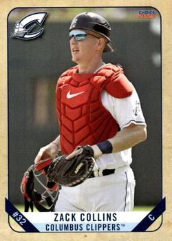2023 Choice Columbus Clippers #07 Zack Collins Front
