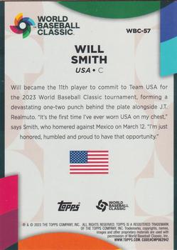 2023 Topps - World Baseball Classic Stars #WBC-57 Will Smith Back
