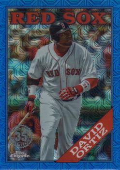 2023 Topps - 1988 Topps Baseball 35th Anniversary Chrome Silver Pack Blue (Series Two) #2T88C-56 David Ortiz Front