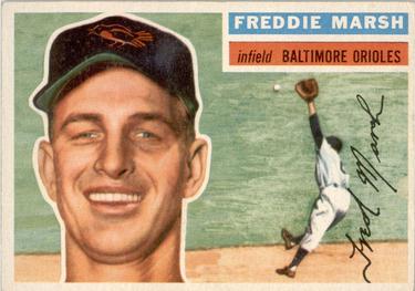 1956 Topps #23 Freddie Marsh Front