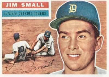 1956 Topps #207 Jim Small Front