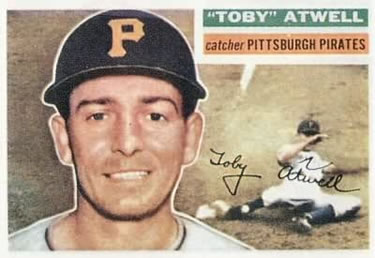 1956 Topps #232 Toby Atwell Front