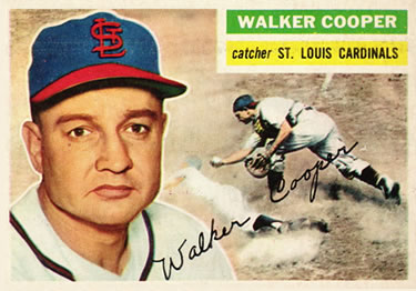 1956 Topps #273 Walker Cooper Front