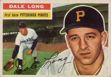 1956 Topps #56 Dale Long Front