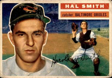 1956 Topps #62 Hal Smith Front