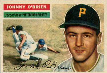 1956 Topps #65 Johnny O'Brien Front