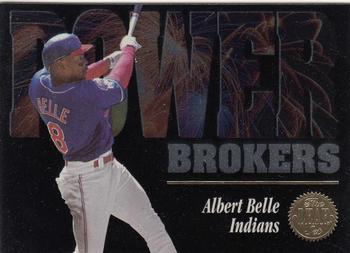 1994 Leaf - Power Brokers #10 Albert Belle Front
