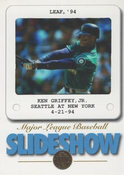 1994 Leaf - Slideshow #9 Ken Griffey, Jr. Front