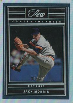 2023 Panini Three and Two - Contemporaries Holo Silver #C-JM Jack Morris Front