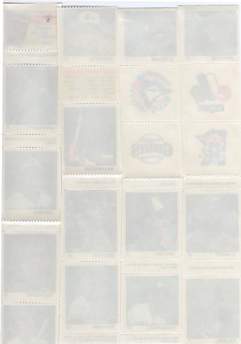 1983 Fleer Stamps - Columns #14 No. 14 of 16 Columns Back
