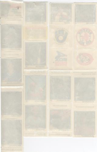 1983 Fleer Stamps - Columns #15 No. 15 of 16 Columns Back