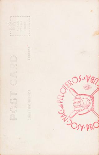 1948 Kellogg's Corn Flakes Cuban Postcards #NNO Roberto Ortiz Back