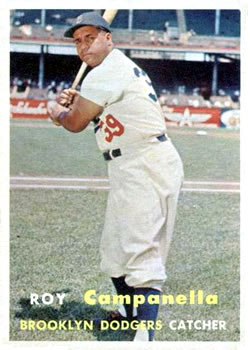 1957 Topps #210 Roy Campanella Front