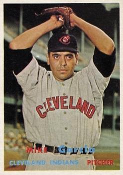 1957 Topps #300 Mike Garcia Front