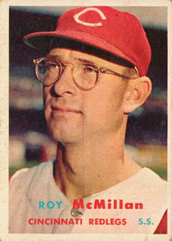 1957 Topps #69 Roy McMillan Front