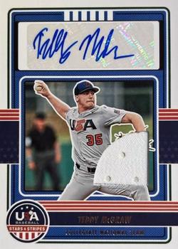 2023 Panini USA Baseball Stars & Stripes - Collegiate National Team Signatures Materials #CNTS-TO Teddy McGraw Front