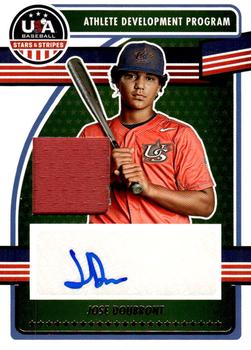 2023 Panini USA Baseball Stars & Stripes - Athlete Development Program Signatures Materials #ADPS-JD Jose Doubront Front