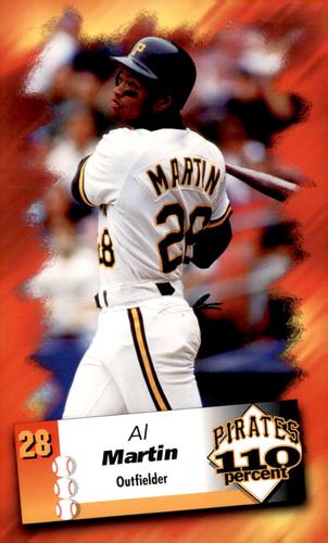 1996 Advance Auto Parts Pittsburgh Pirates #NNO Al Martin Front