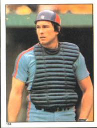 1981 Topps Stickers #184 Gary Carter Front