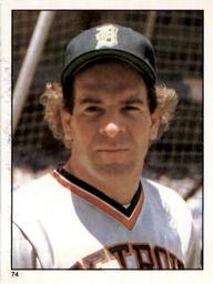 1981 Topps Stickers #74 Steve Kemp Front
