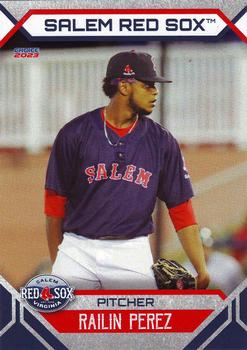 2023 Choice Salem Red Sox #23 Railin Perez Front