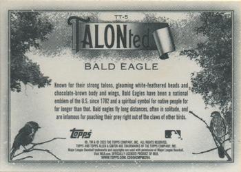 2023 Topps Allen & Ginter - Talonted #TT-5 Bald Eagle Back