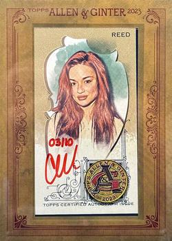 2023 Topps Allen & Ginter - Mini Framed Autographs Non-Baseball Red Ink #MA-CRE Crystal Reed Front