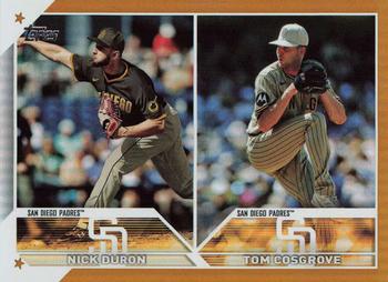 2023 Topps Update - Gold Foil #US288 Nick Duron / Tom Cosgrove Front
