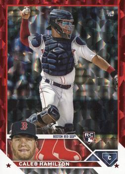2023 Topps Update - Red Foil #US160 Caleb Hamilton Front