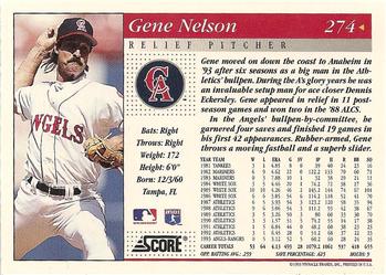 1994 Score #274 Gene Nelson Back