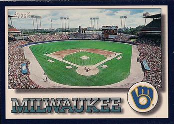 1994 Score #324 Milwaukee Brewers Front
