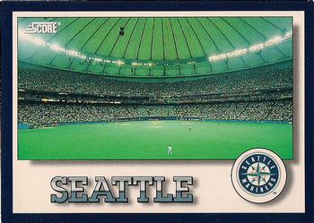 1994 Score #328 Seattle Mariners Front