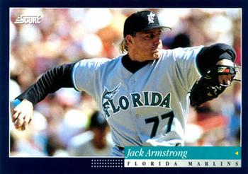 1994 Score #410 Jack Armstrong Front