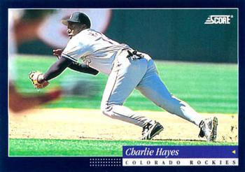 1994 Score #50 Charlie Hayes Front