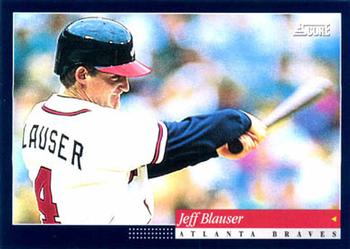 1994 Score #54 Jeff Blauser Front