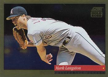1994 Score - Gold Rush #71 Mark Langston Front