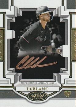 2023 Topps Tier One - Break Out Autographs Bronze Ink #BOA-CL Charles LeBlanc Front