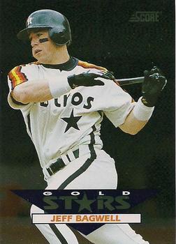 1994 Score - Gold Stars #8 Jeff Bagwell Front