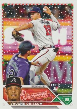 2023 Topps Holiday #H107 Vaughn Grissom Front