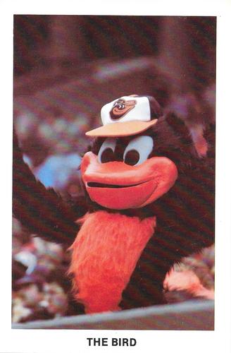 1986 Baltimore Orioles Postcards #NNO The Bird Front