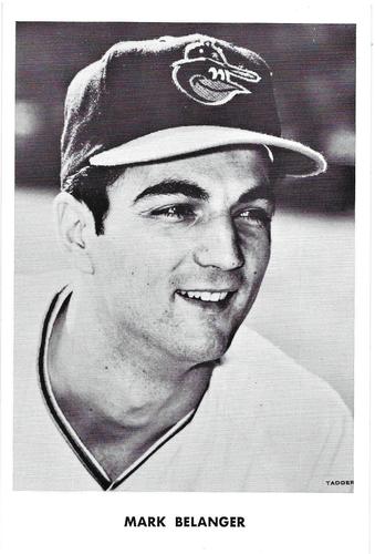 1967-69 Baltimore Orioles Postcards #NNO Mark Belanger Front